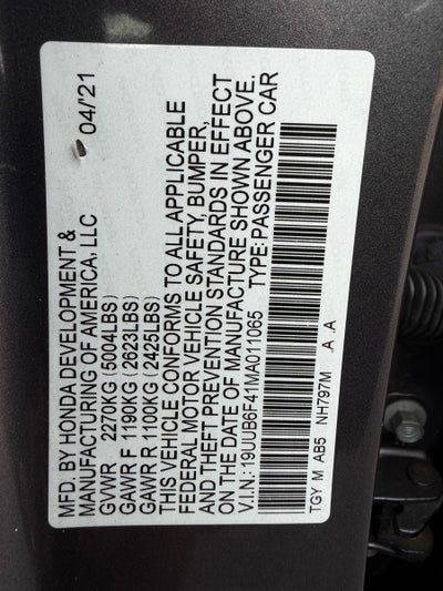 2021 Acura TLX Technology Package SH-AWD