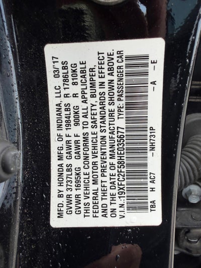 2017 Honda Civic LX