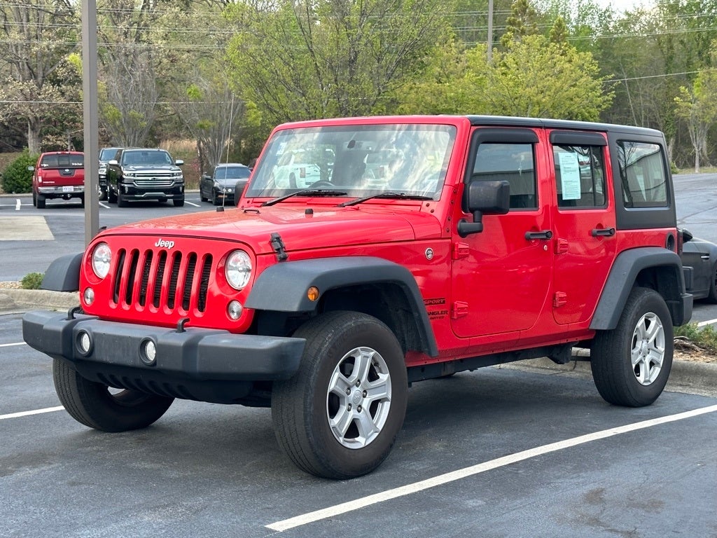 Used 2016 Jeep Wrangler Unlimited For Sale Asheboro NC | P23647A