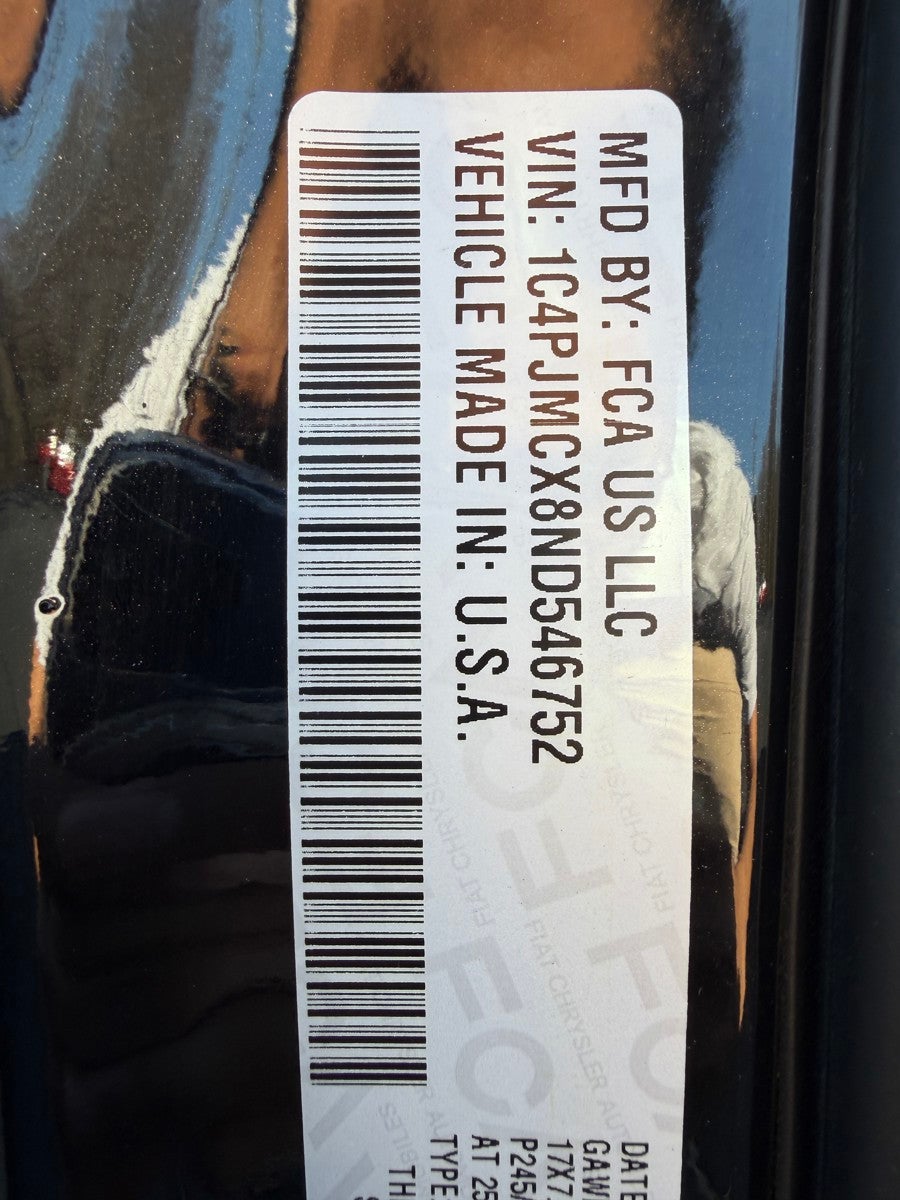 2022 Jeep Cherokee X