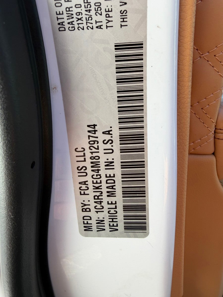 2021 Jeep Grand Cherokee L Summit