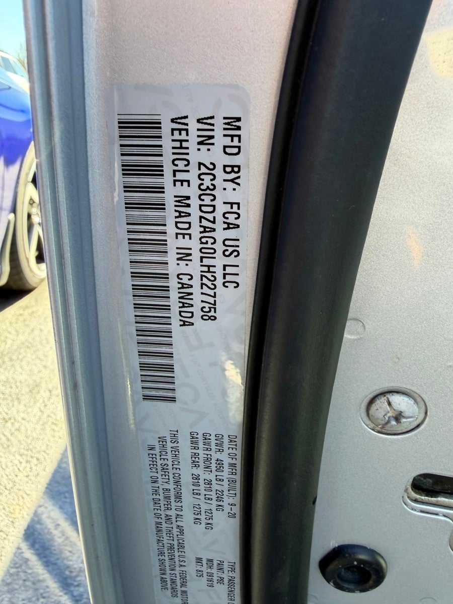 2020 Dodge Challenger SXT