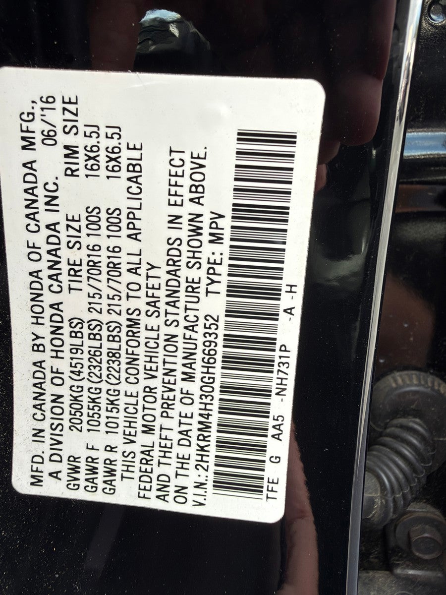 2016 Honda CR-V LX