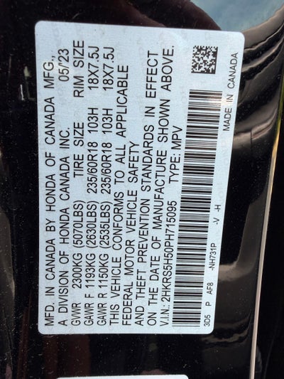 2023 Honda CR-V Hybrid Sport