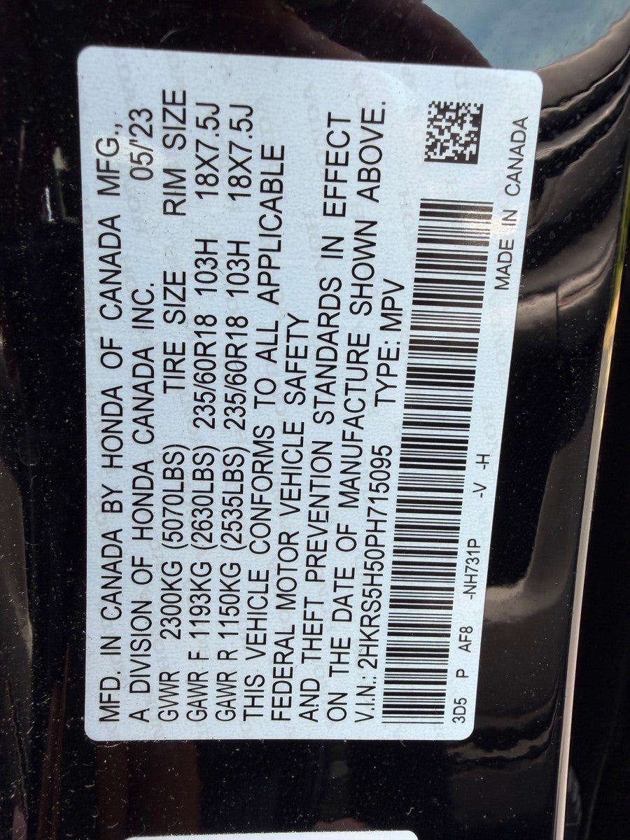 2023 Honda CR-V Hybrid Sport
