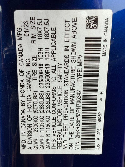 2023 Honda CR-V Hybrid Sport