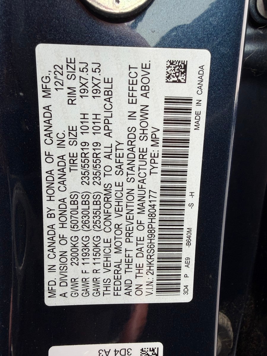 2023 Honda CR-V Hybrid Sport Touring