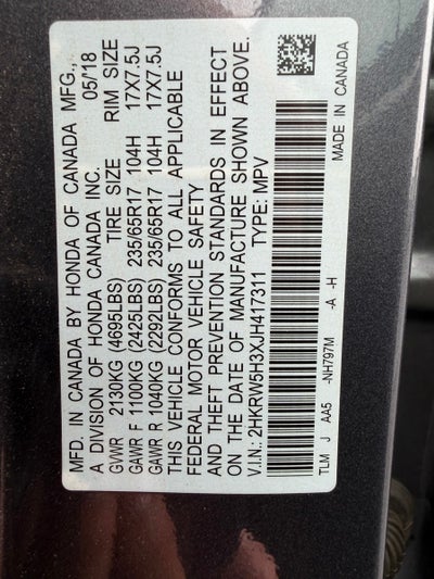 2018 Honda CR-V LX