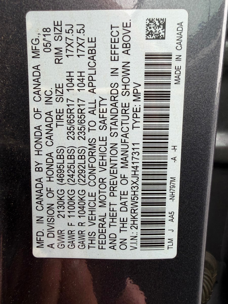 2018 Honda CR-V LX