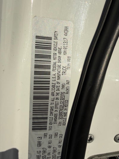 2020 RAM 1500 Classic Tradesman