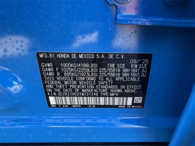 2026 Honda HR-V Sport