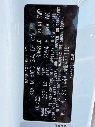2022 Kia Forte GT