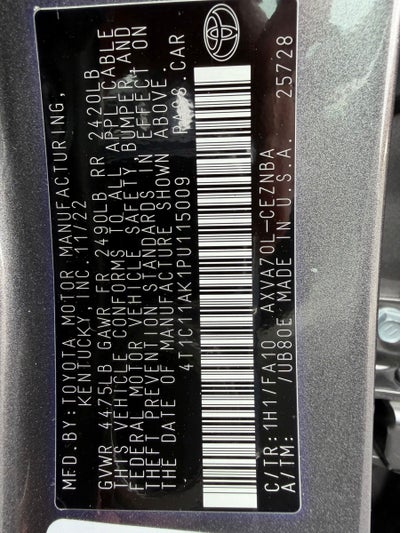 2023 Toyota Camry LE