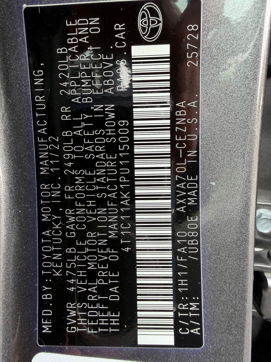 2023 Toyota Camry LE