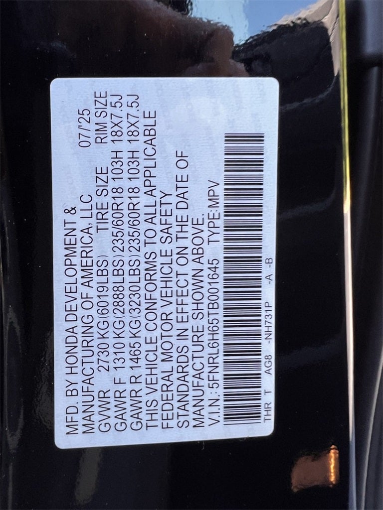 2026 Honda Odyssey EX-L