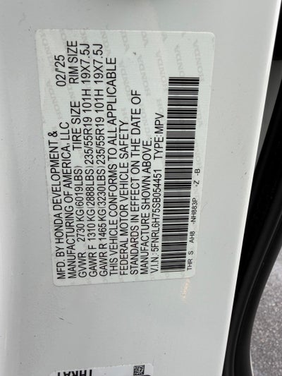 2025 Honda Odyssey Sport-L