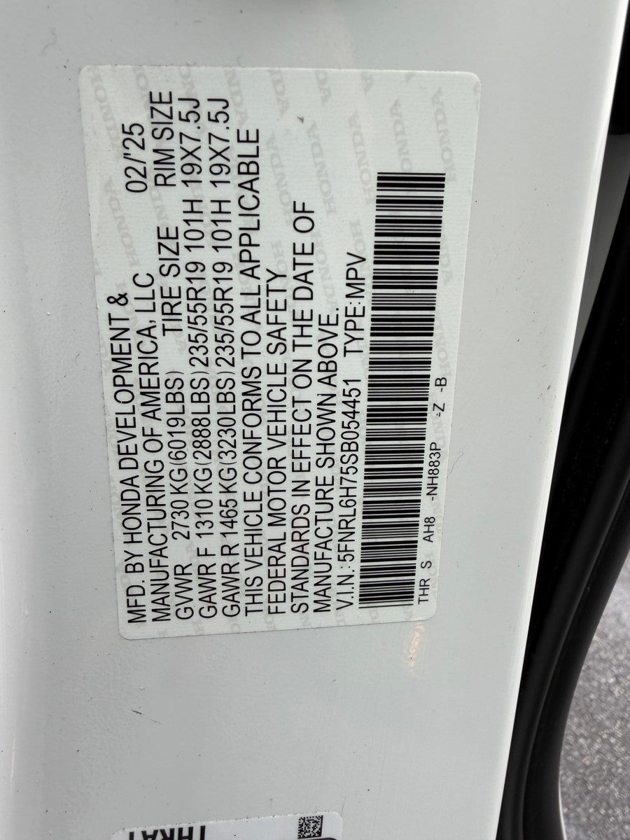 2025 Honda Odyssey Sport-L