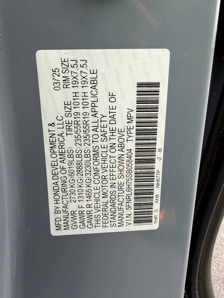 2025 Honda Odyssey Sport-L