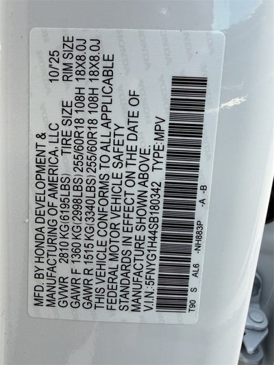 2025 Honda Pilot EX-L