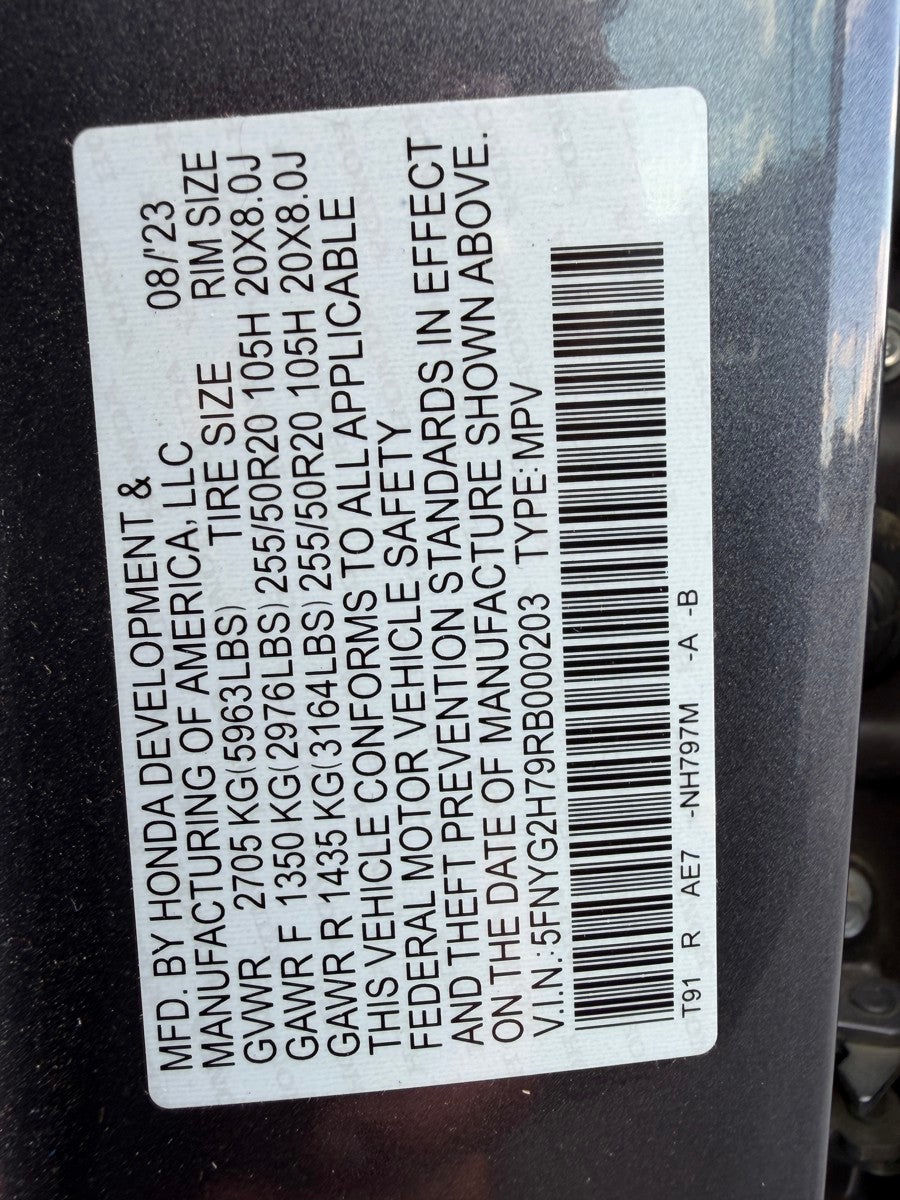 2024 Honda Pilot Touring