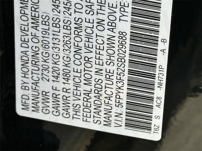 2025 Honda Ridgeline RTL