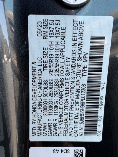 2023 Honda CR-V Hybrid Sport Touring