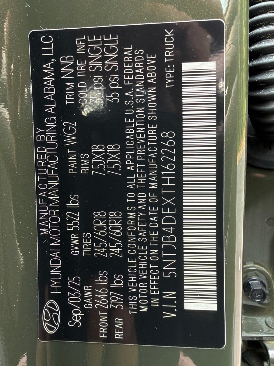 2026 Hyundai Santa Cruz SEL