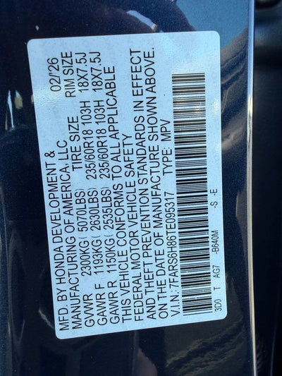 2026 Honda CR-V Hybrid Sport-L