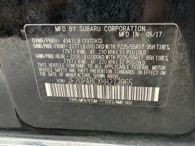 2017 Subaru Crosstrek 2.0i Premium