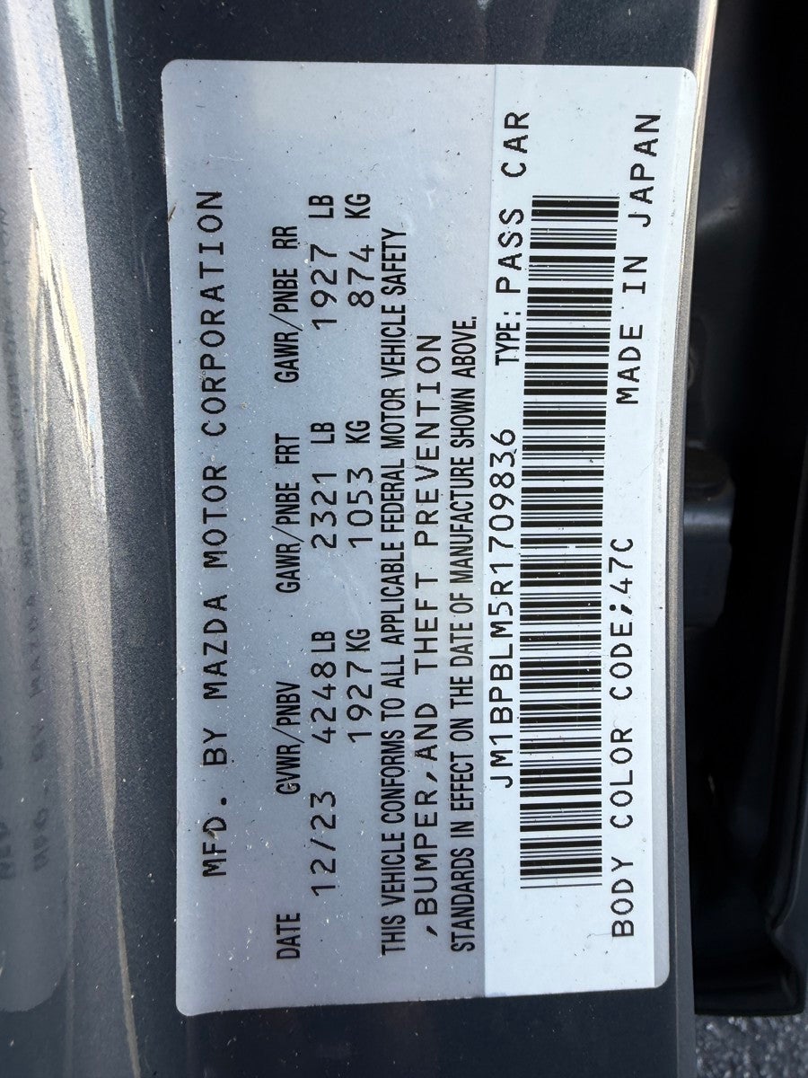 2024 Mazda Mazda3 2.5 S Carbon Edition