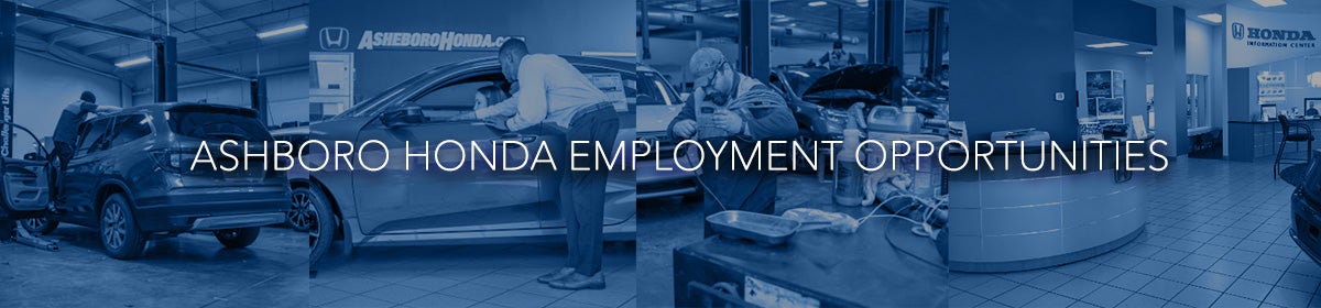 Asheboro Honda Employment Opportunities